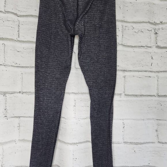 Beyond Yoga Womens Black Heather Rib High Waist Pull-on Stretch Ankle Legging XS - Picture 7 of 12